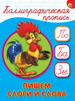 Каллиграфическая пропись А5 Пишем слоги и слова 4100