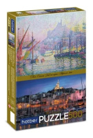 Пазлы 500 Art&Photo Поль Синьяк. Вид на порт Марселя