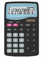 Калькулятор 12 разряд Uniel 106*158 UD-25 подсветка экрана