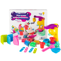 Набор для детской лепки Тесто-пластилин Магазин мороженого