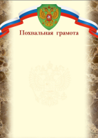 Грамота похвальная символика 90гр 9300