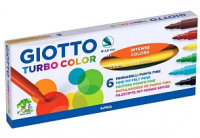 Фломастеры 6цв Giotto Turbo Color Fila 415000
