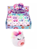 Игрушка антистресс круглик Единорог 7см 682205