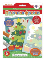 Песочная фреска Новогодняя елочка 04710