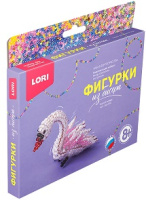 Фигурки из бисера Белый лебедь Бис-092