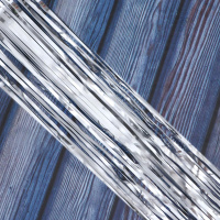 Дождик 75мм 2м серебристый