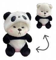 Мягкая игрушка Мишка в костюме Панда 26см