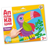 Аппликация Тукан 5 цв 250 эл