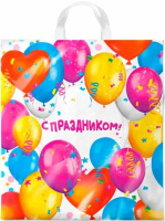 Пакет Пати С праздником! 38*42/40 пнд петля