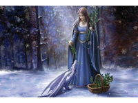 Пазлы 150 деталей Зимнее утро 3D