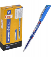 Ручка гел Синяя 0,5мм "Flair" Rapid Gel