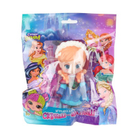 Игрушка антистресс супер жим Девочка в синем платье сквиш малыш 404808