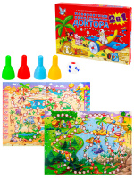 Игра настольная 2в1 Невероятные приключения доктора