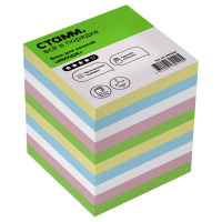 Куб бумажный цветной 90*90*90 Стамм