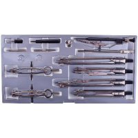 Готовальня 14 предметов циркуль 15,5см Глобус 14-80-80 Готовальня 14 предметов циркуль 15,5см Глобус 14-80-80