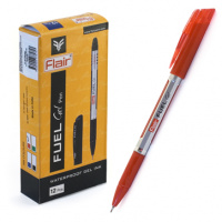 Ручка гел Красная 0,5мм Flair Fuel F-879/кр