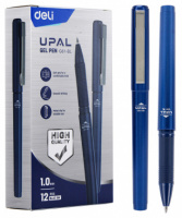 Ручка гел Синяя 1,0 мм Deli Upal EG61-BL