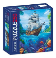 Пазлы 250 Пиратский галеон