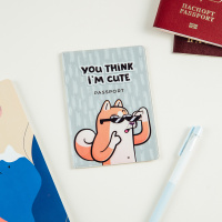 Обложка на паспорт MESHU "Cute", ПВХ, 2 кармана