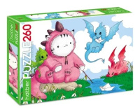 Пазлы 260 Приключения кота Пирожка