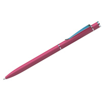 Ручка подарочная шарик Golden Classic 0,7мм розовый/хром футляр