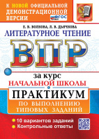 ВПР за курс нач школы Литературное чтение Практикум по выполнению типовых заданий 10 вариантов