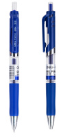 Ручка авто гел Синяя 0,5мм Deli Mate EQ10430-P