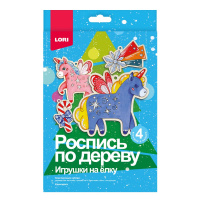 Роспись по дереву Единороги Фнн-069
