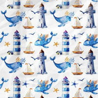 Бумага упаковочная Маяк 70*100 см 