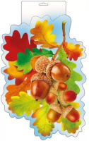 Плакат Дубовые листья, желуди А3 071.062