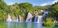 Пазлы 4000 Водопады Крка Хорватия
