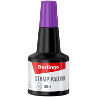 Штемп краска фиолетовая 30 мл Berlingo 30007