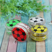 Игрушка йо-йо Футбол свет 5.5 см 