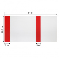 Обложка 265*540 мм универс 150 мкм ПЭ для учебников У265
