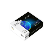 Краски акриловые 6 цв светящаяся в темноте Glow Малевичъ 