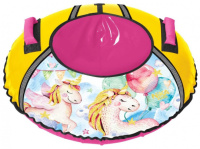 Тюбинг с рисунком Единорога D-95см 582050