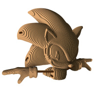 Конструктор сборный бюст Соник (1)