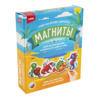 Набор для лепки магниты Подводный мир гипс М-076
