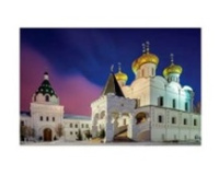 Алмазная мозаика 40*50 Ипатьевский монастырь в Костроме (холст на подрамнике, полная выкладка)