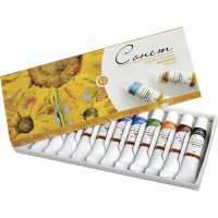 Краски масляные 12цв Сонет 10мл картон 2641099