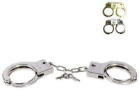 Наручники + 2 ключа 26.5*7см (серебро или золото) в пакете 635833