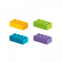 Точилка пластик контейнер Лего