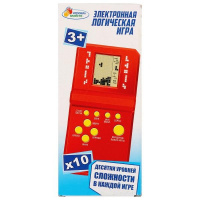 Игра логическая электронная 18,5*7*2,5 играем вместе 283047