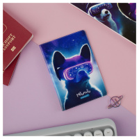 Обложка на паспорт MESHU "MiuMiu", ПВХ, 2 кармана