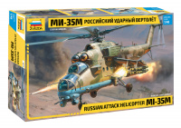 Конструктор звезда Российский ударный вертолет Ми-35М 1:48 373дет 44.7см