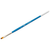 Кисть Синтетика 6 плоская короткая ручка Гамма 280618.08.06