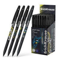 Ручка шарик Синяя 0.7мм Erich Krause R-301 Sport DNA 61006