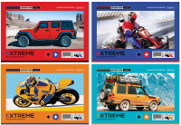 Альбом для рисования 32 л А4 скоба Extreme 100 гр/м2 АР4ск32 10924