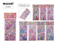 Наклейки декоративные Одень куклу 10,5*24 М-8581