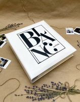 Фотоальбом 50 магнитные листы 23*28 Белый